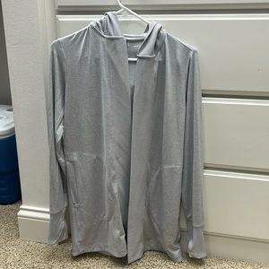 Athleta long shirt with hood